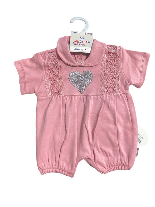 سالوبيت صيفي بناتي قلب تطريز 🩷🩷🩷