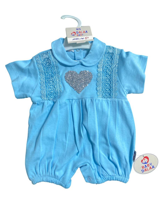 سالوبيت صيفي بناتي قلب تطريز 🩷🩷🩷