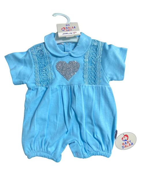 سالوبيت صيفي بناتي قلب تطريز 🩷🩷🩷