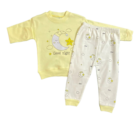 بيجامة حديثي الولادة للبنات قطن 100 % خامة روعة