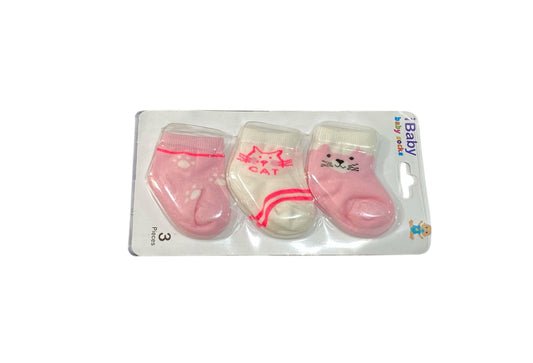 كارت مكون من ٣ شراب قطن 100% حديثي الولاده 😍😍