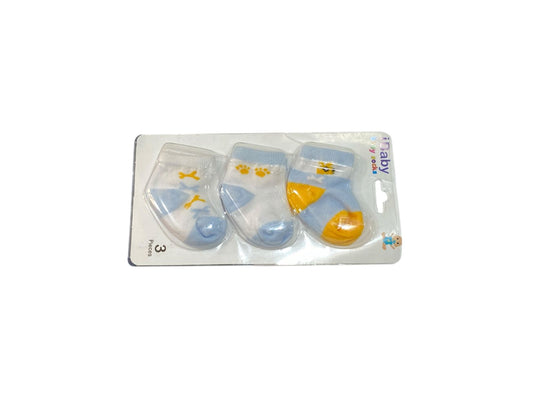 كارت مكون من ٣ شراب قطن 100% حديثي الولاده 😍😍