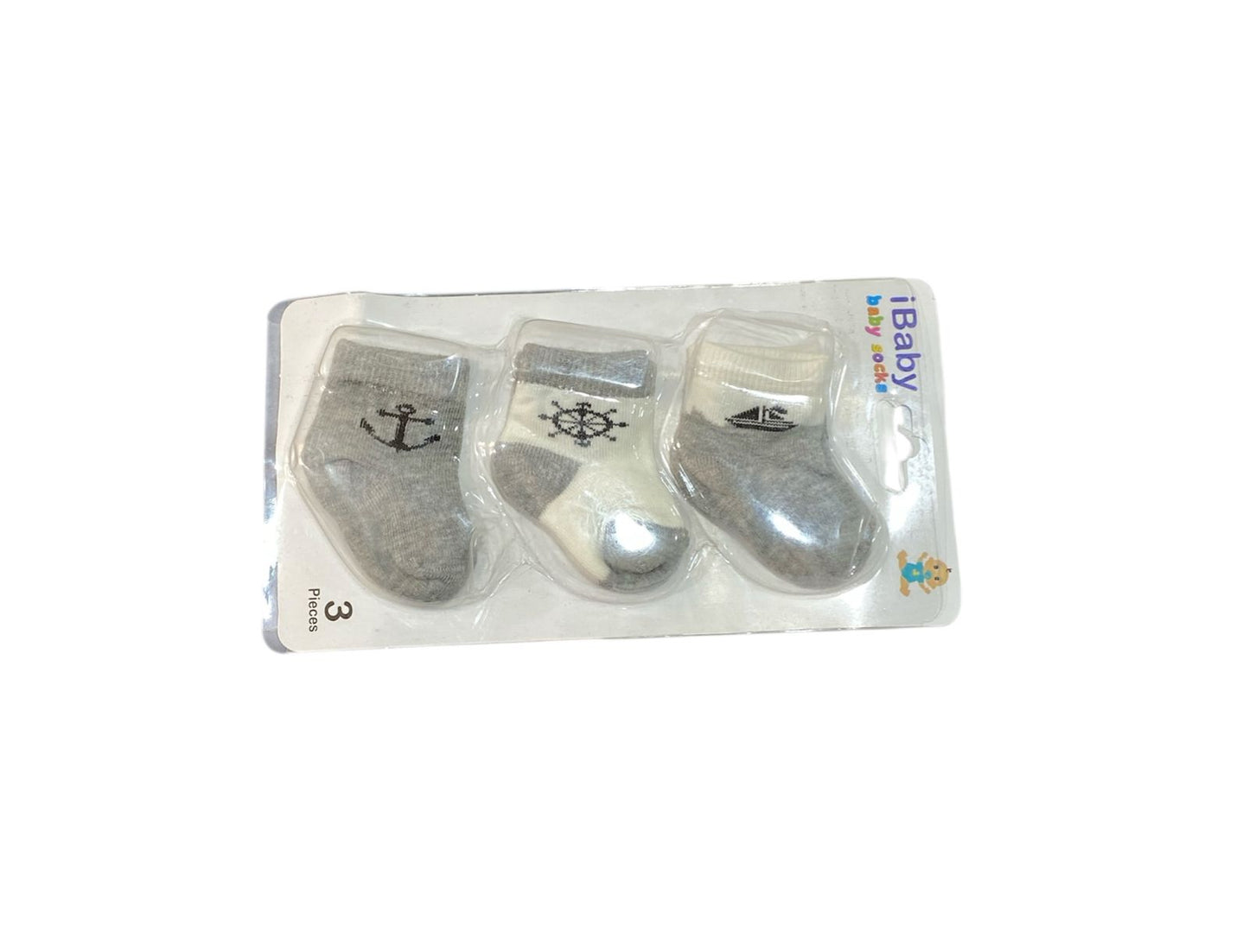 كارت مكون من ٣ شراب قطن 100% حديثي الولاده 😍😍