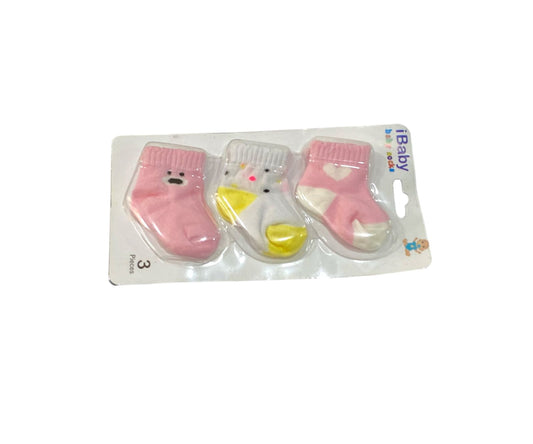 كارت مكون من ٣ شراب قطن 100% حديثي الولاده 😍😍