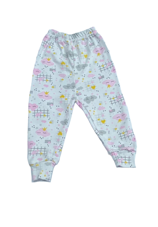 بنطلون قطن 100% اولادي وبناتي خامه مريحه مشجر 😍😍🤍