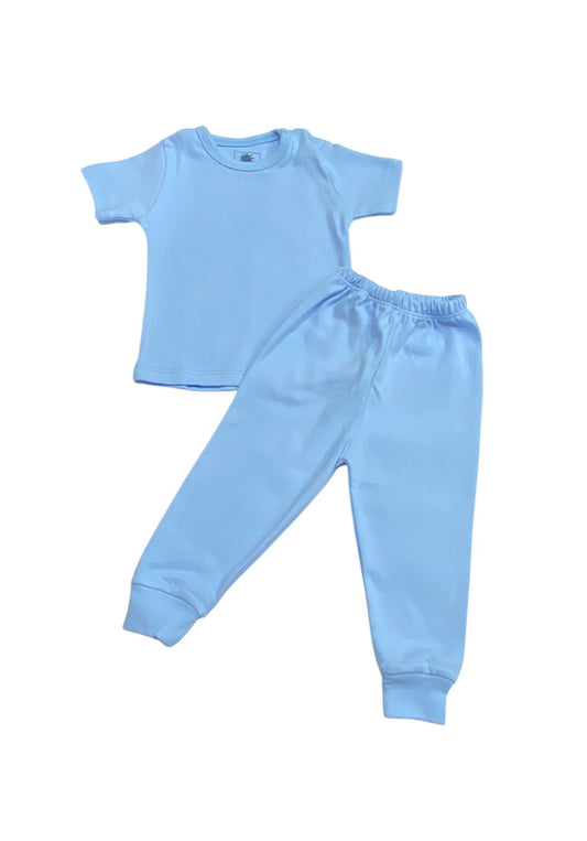 طقم داخلي نص كم قطن 100% اولادي وبناتي خامه مريحه مكون من قطعتين🤍😍 من 6 ل 12 شهر