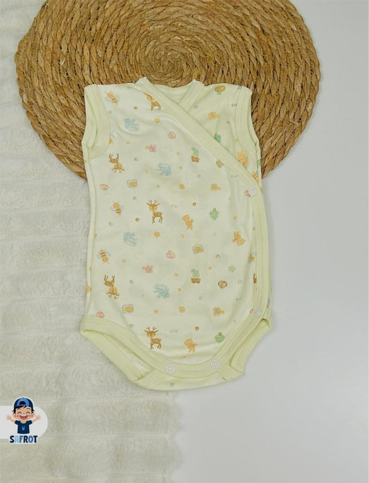 شايه كت داخلي قطن 100% ملون اولادي وبناتي ماركه فاني باني 0-3 months 🩷❤️