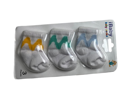 كارت مكون من ٣ شراب قطن 100% حديثي الولاده 😍😍