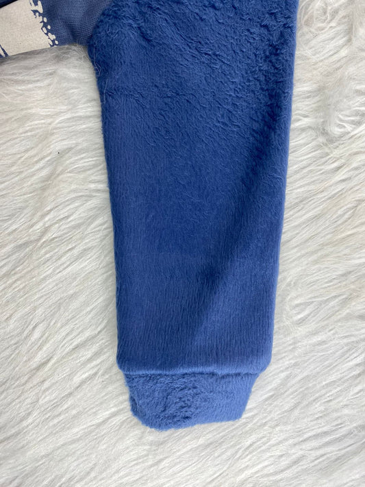 طقم اولادي وبناتي شتوي خامه ميلتون مكون من قطعتين مبطن من الداخل 🤍🤍