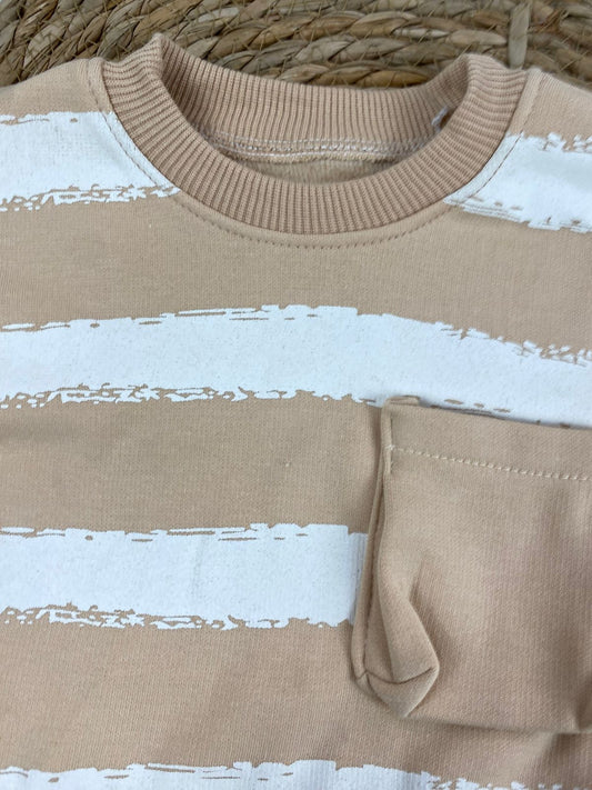 طقم اولادي وبناتي شتوي خامه ميلتون مكون من قطعتين مبطن من الداخل 🤍🤍