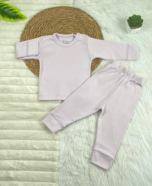 دفايه قطن 100% بوبره داخليه اولادي وبناتي مكونه من قطعتين ماركه فاني باني 🤍🩶