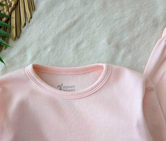 دفايه قطن 100% بوبره داخليه اولادي وبناتي مكونه من قطعتين ماركه فاني باني 🤍🩶