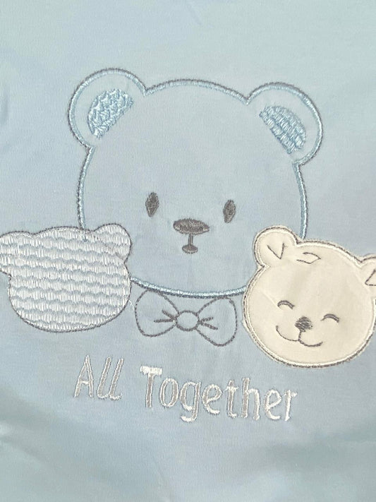 سالوبيت اولادي وبناتي قطن 100% خريفي مكون من قطعتين all together❤️