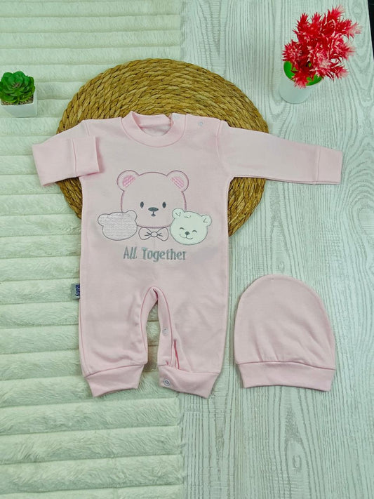 سالوبيت اولادي وبناتي قطن 100% خريفي مكون من قطعتين all together❤️