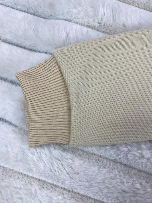 طقم اولادي وبناتي شتوي خامه ميلتون مكون من قطعتين رسمة حصان ❤️🤍