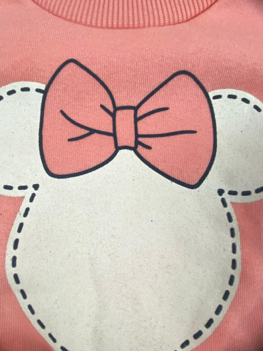 طقم بناتي شتوي خامه ميلتون مكون من قطعتين رسمة فيونكه ❤️🤍