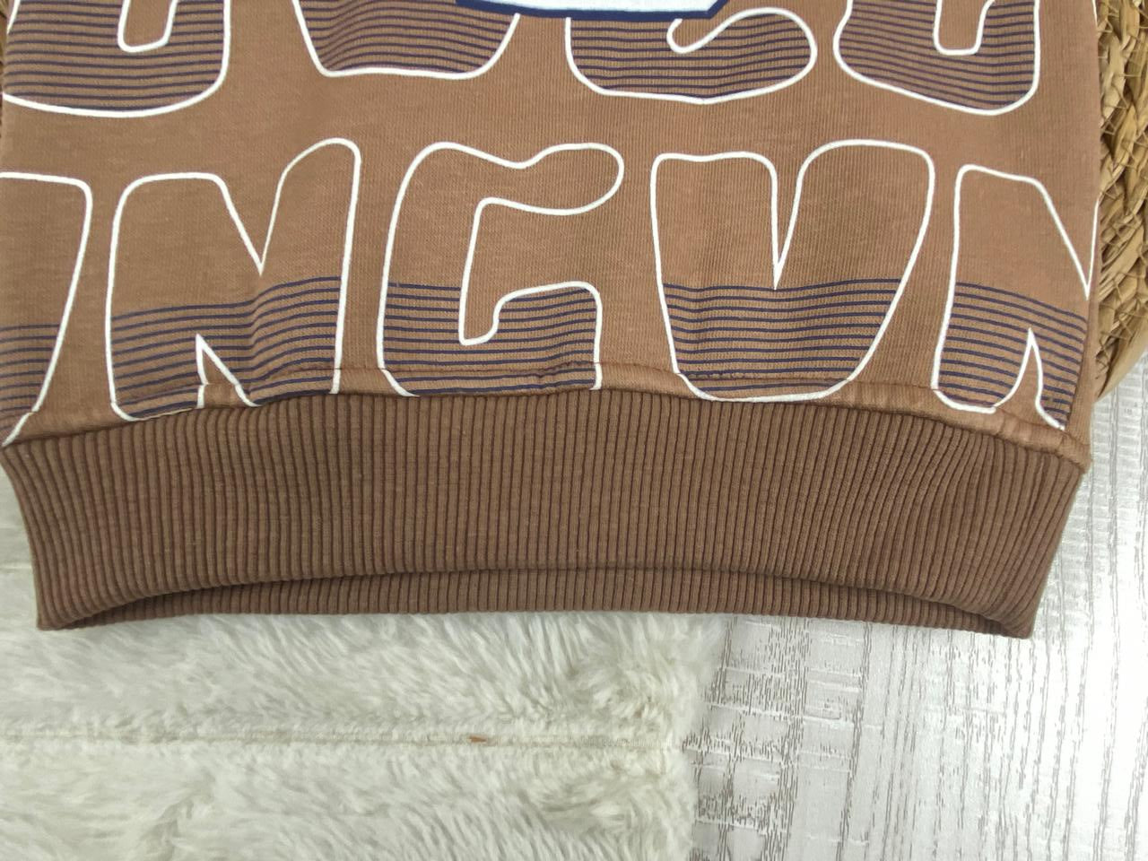 طقم شتوي ميلتون اولادي وبناتي مكون من قطعتين مبطن من الداخل travel🩷🤍