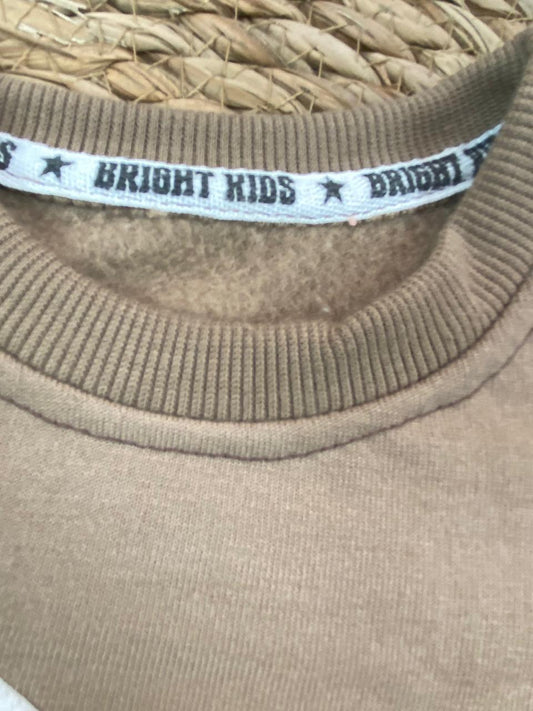 طقم اولادي بناتي شتوي خامه ميلتون مكون من قطعتين مبطن من الداخل BLUEY❤️🤍