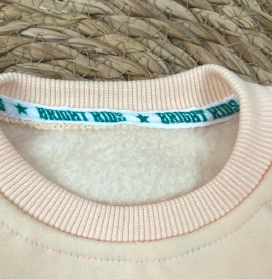 طقم بناتي شتوي خامه ميلتون مكون من قطعتين مبطن من الداخل BUAU TIFUL ❤️🤍