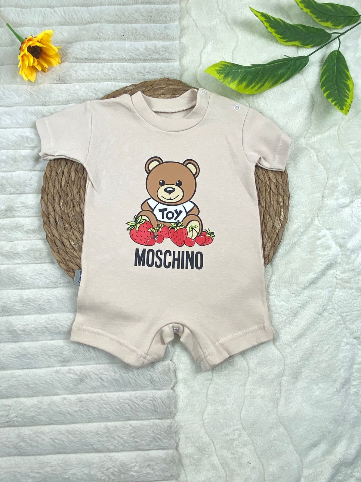 سالوبيت صيفي قطن 100% اولادي وبناتي moschino😍❤️