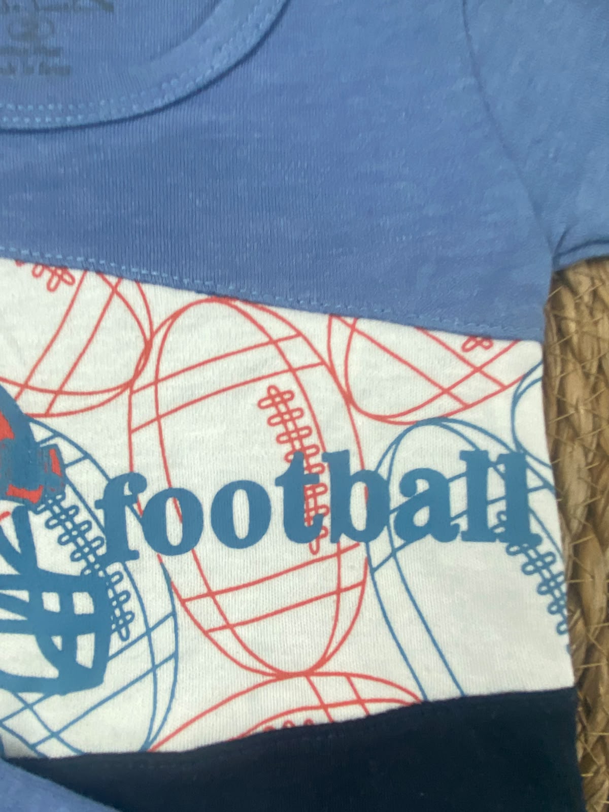 بيجامه صيفي اولادي  قطن 100% مكون من قطعتين  football🤍😍