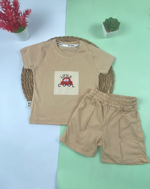 بيجامه اولادي قطن100 %  مكون من قطعتين little🤍😍