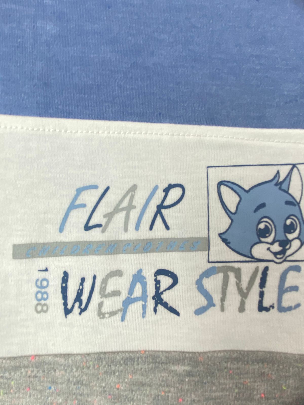بيجامه اولادي  قطن 100% مكون من قطعتين  flair🤍😍