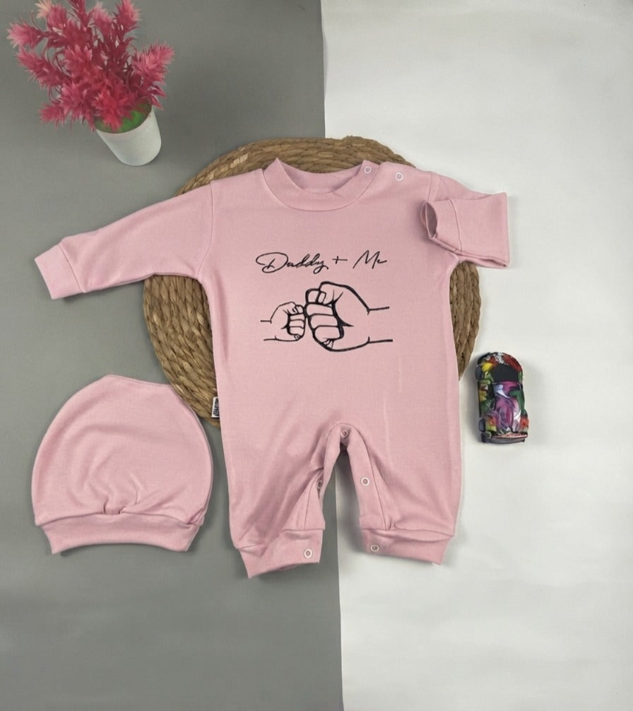 سالوبيت اولادي وبناتي مطبوع قطن 100% خريفي مكون من قطعتين daddy + me😍❤️
