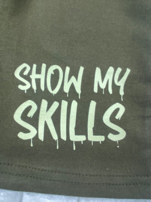 بيجامه صيفي  اولادي قطن100 %  مكون من قطعتين show my skills   ❤️❤️❤️