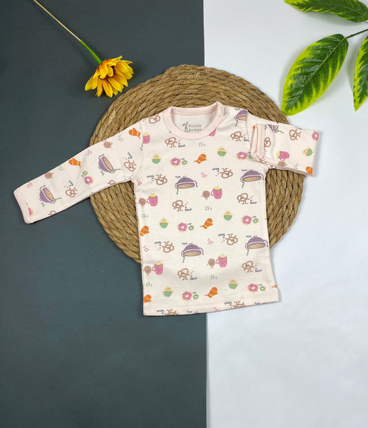 فانله بكم الوان مشجر اولادي وبناتي قطن 100% ماركة فاني باني 😍🤍