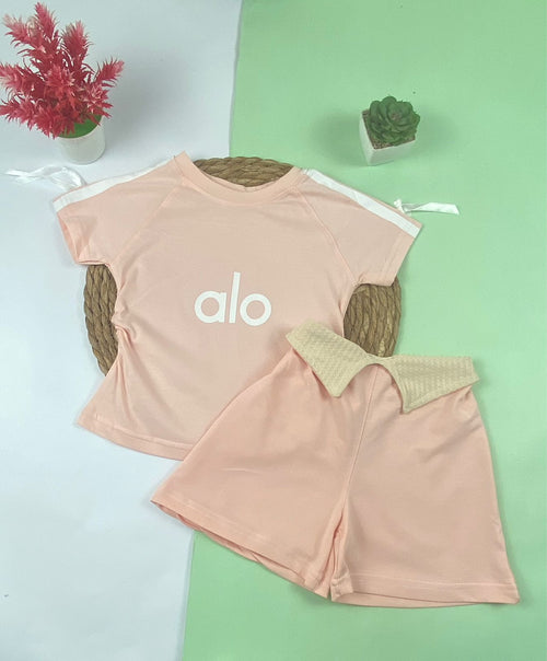 بيجامه بناتي قطن100 %  مكون من قطعتين alo🤍😍