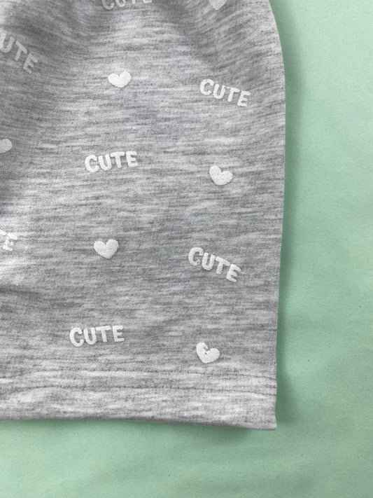 بيجامه صيفي بناتي قطن 100% مكون من قطعتين cute kind🤍😍