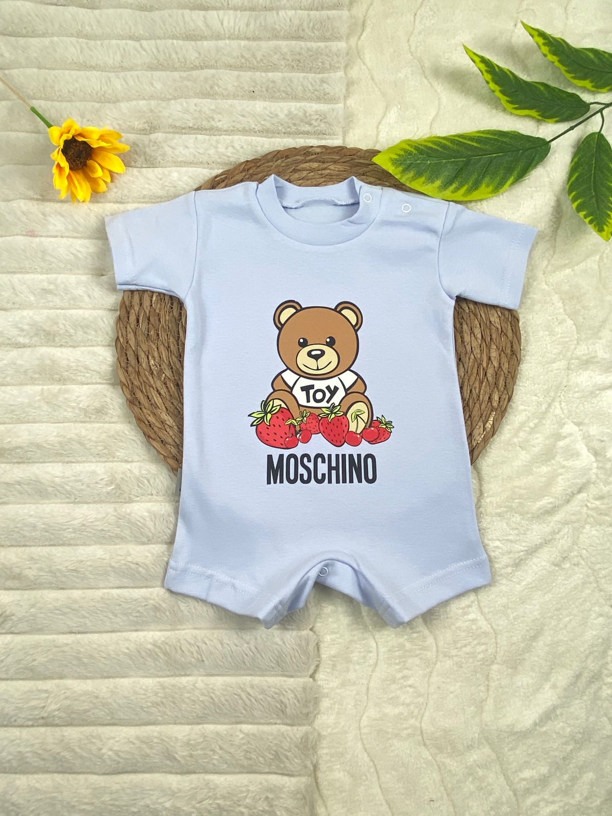 سالوبيت صيفي قطن 100% اولادي وبناتي moschino😍❤️