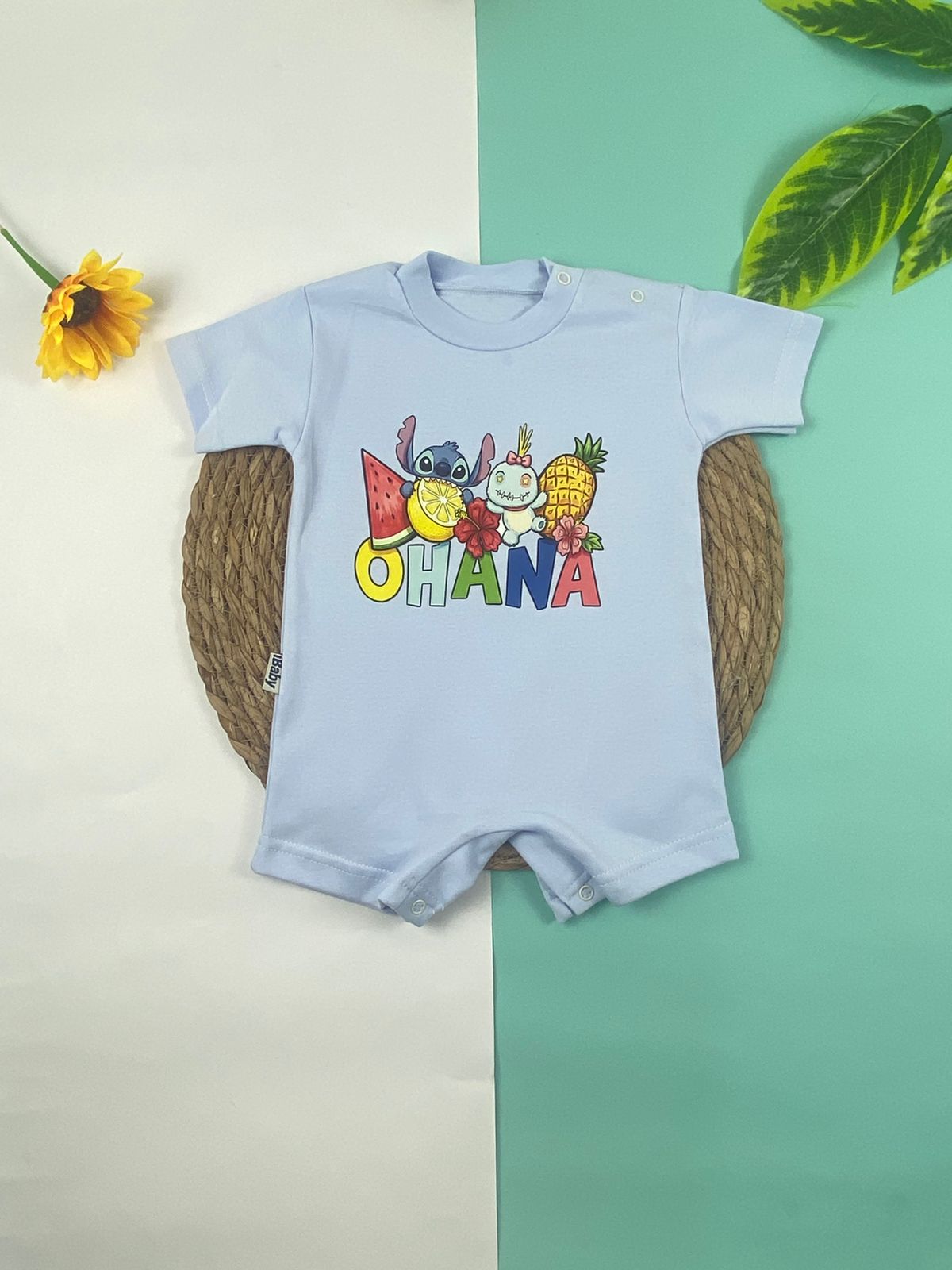 سالوبيت صيفي قطن 100% اولادي وبناتي ohana 😍❤️
