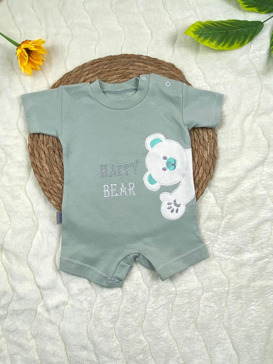 سالوبيت اولادي وبناتي صيفي قطن 100% happy bear😍