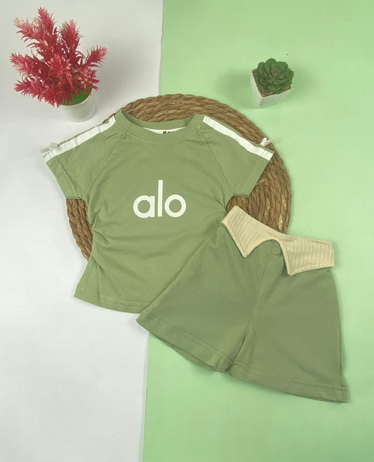 بيجامه صيفي  بناتي قطن100 %  مكون من قطعتين alo🤍😍