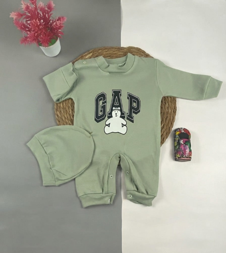 سالوبيت اولادي وبناتي مطبوع قطن 100% خريفي مكون من قطعتين gap😍❤️