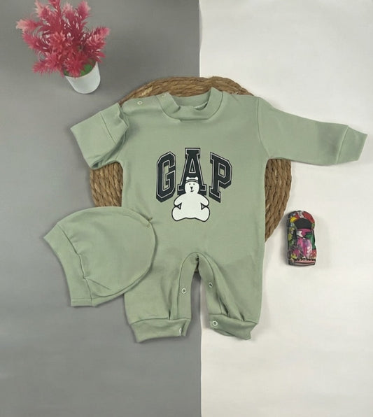 سالوبيت اولادي وبناتي مطبوع قطن 100% خريفي مكون من قطعتين gap😍❤️
