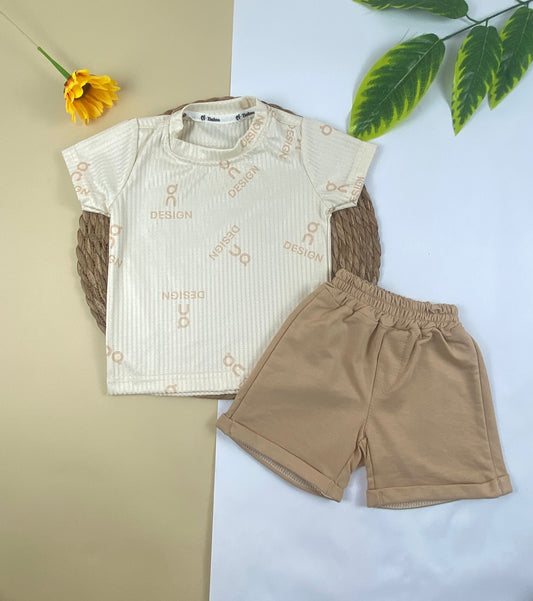 بيجامه صيفي اولادي  قطن100 %  مكون من قطعتين DESIGN🤍😍