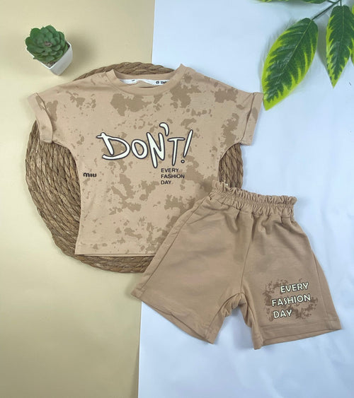 بيجامه اولادي  قطن100 %  مكون من قطعتين Don.t🤍😍