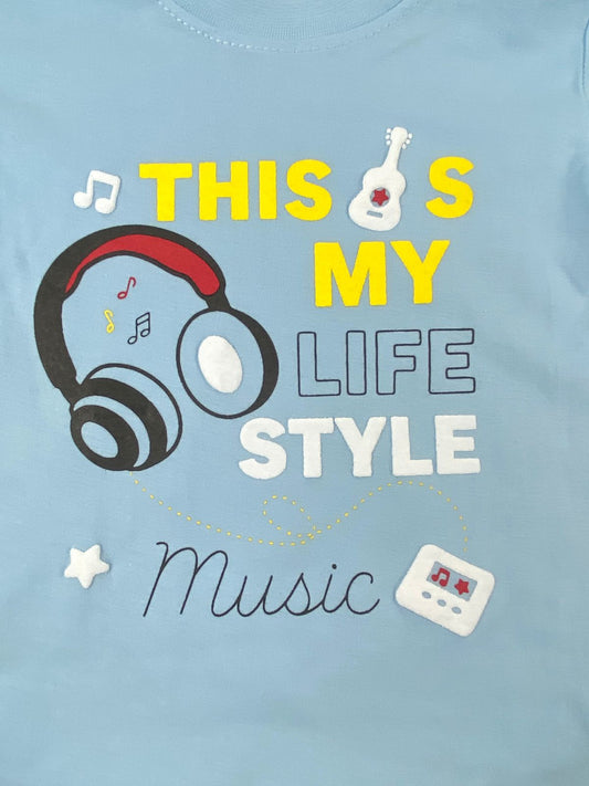 بيجامه اولادي قطن 100% مكون من قطعتين this is my life style🤍😍