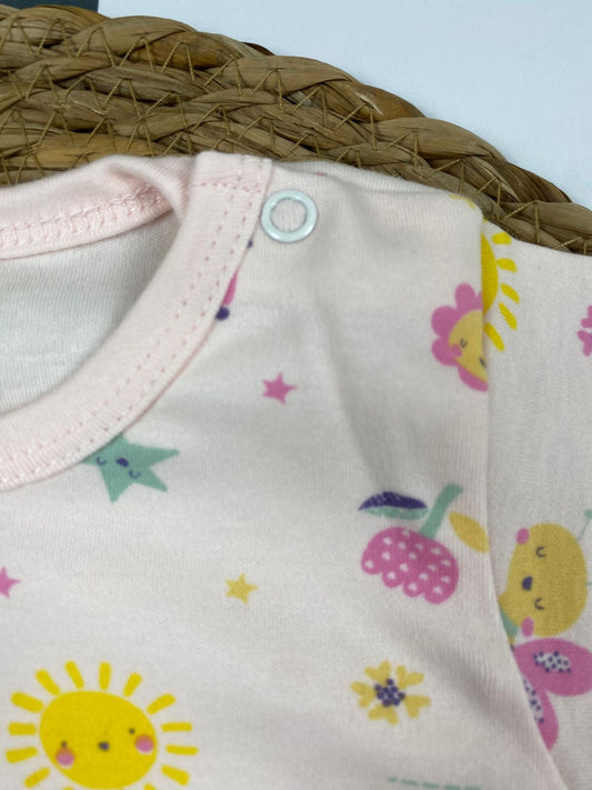 سالوبيت داخلي بكم ملون اولادي وبناتي قطن 100% ماركة فاني باني ❤️🤍