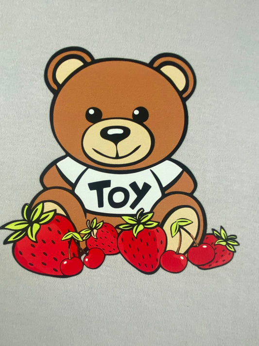 بيجامه خريفي  اولادي وبناتي مكون من قطعتين toy 💕💕
