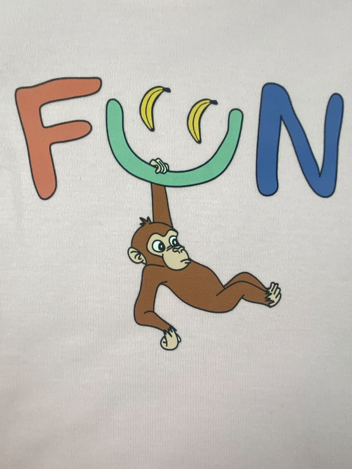 بيجامه خريفي  اولادي وبناتي مكون من قطعتين fun  💕💕