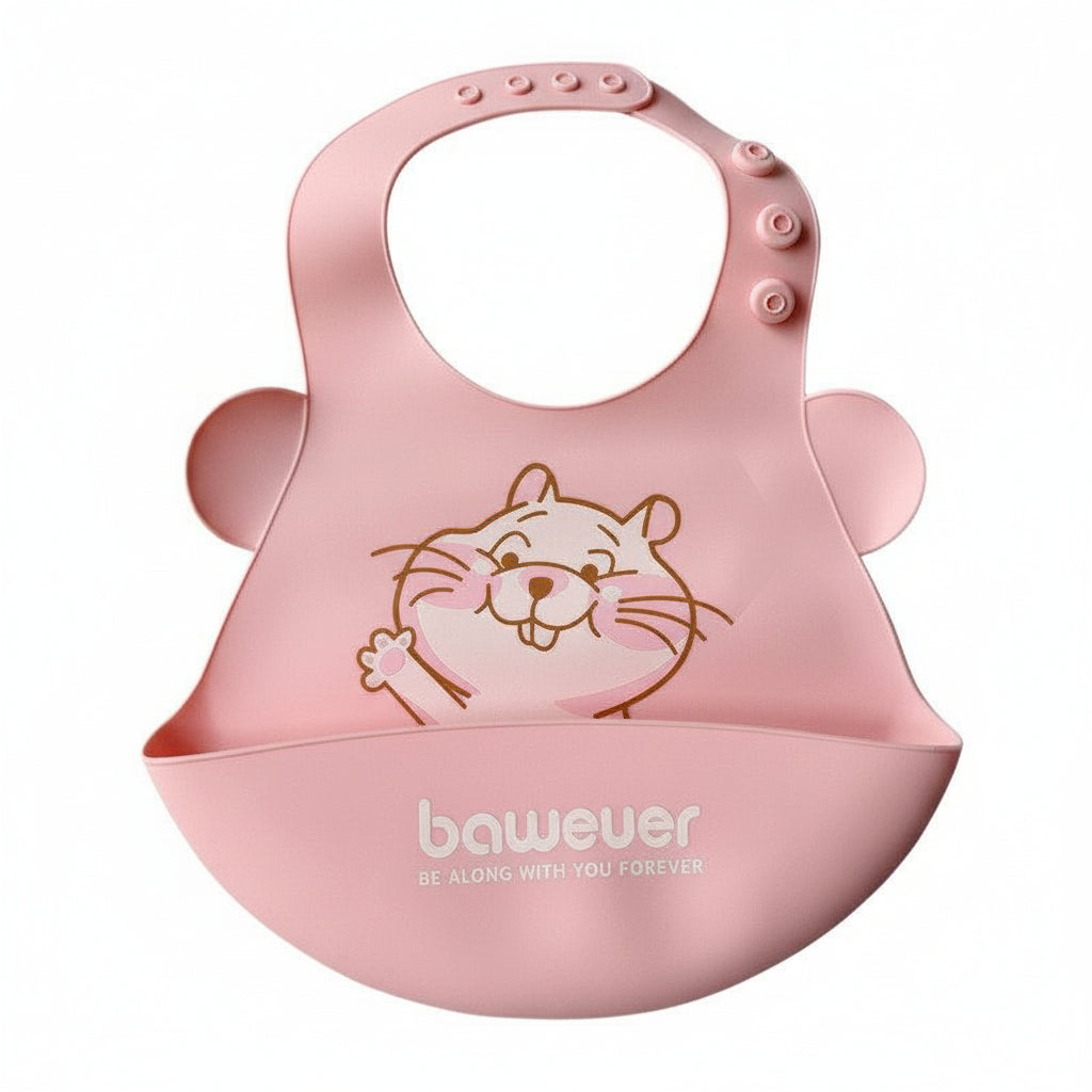 بافتة سيليكون بطبق للأطفال من baweuer😍❤️