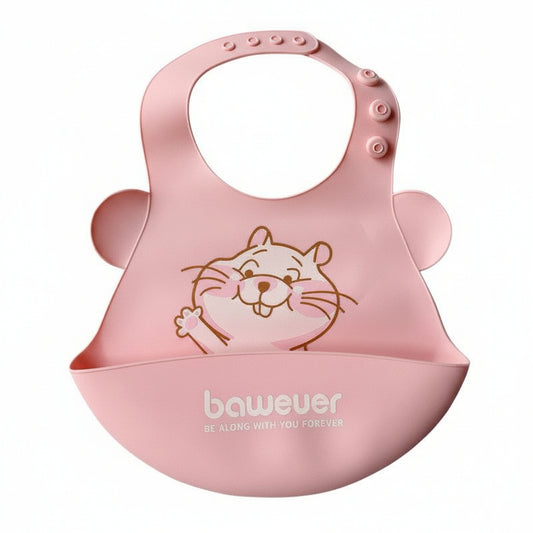 بافتة سيليكون بطبق للأطفال من baweuer😍❤️