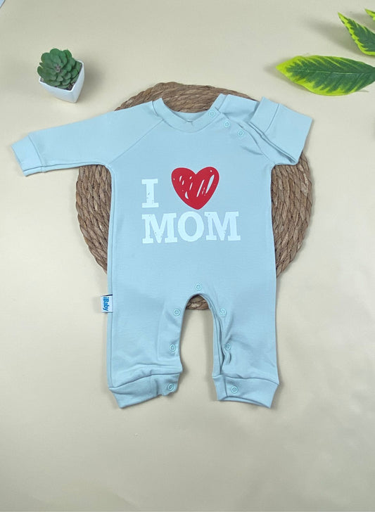 سالوبيت اولادي وبناتي , قطن 100% خريفي i love mom   😍🤍