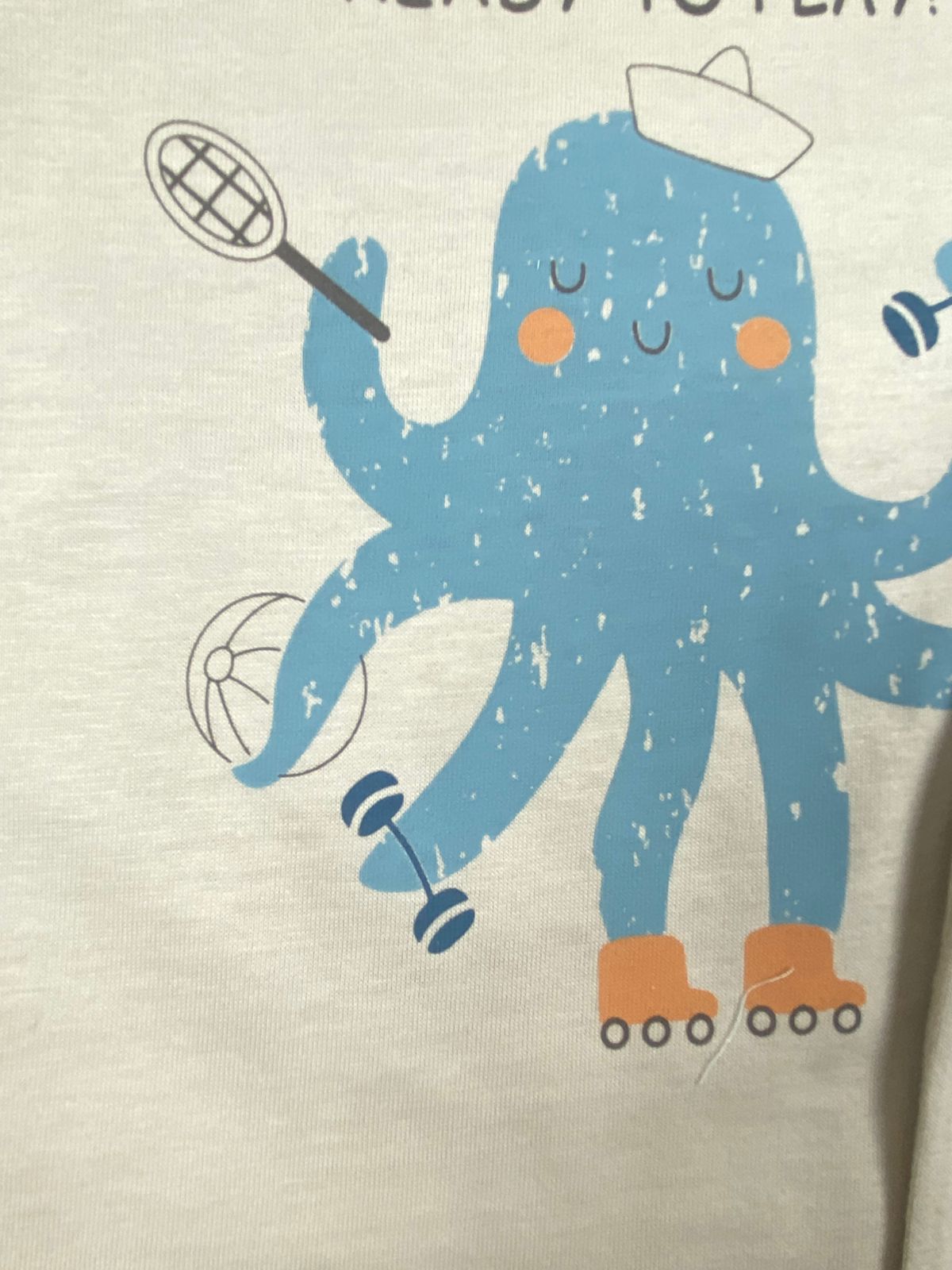 بيجامة صيفي قطن100 % اولادي وبناتي ماركة فاني باني enjoy 💙💙