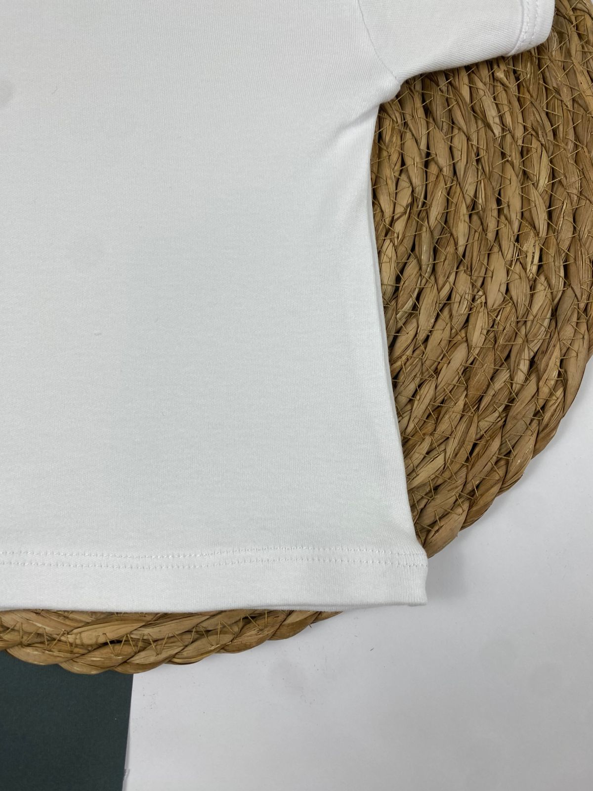 فانله نص كم ابيض قطن 100% اولادي وبناتي ماركة فاني باني 😍🤍