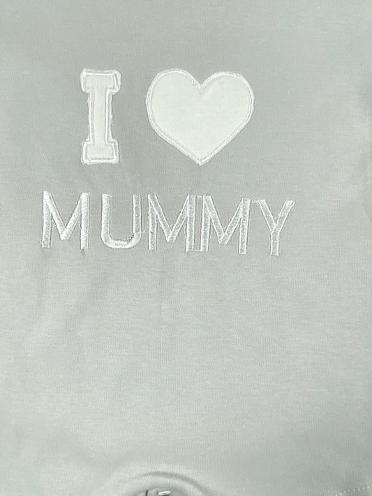سالوبيت اولادي وبناتي صيفي قطن 100% i love mummy😍